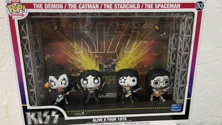 Funko Pop Kiss Alive Tour 1978 Moment Series