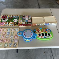Toddler Educational Toy Puzzle Bundle – Gently Used
