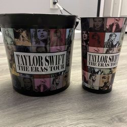 Taylor Swift Popcorn Bucket & Cup Set 
