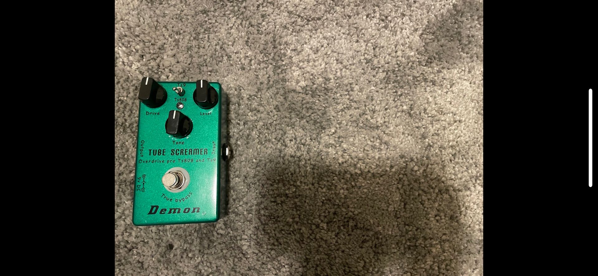 Mosky Demon tube screamer clone guitar pedal