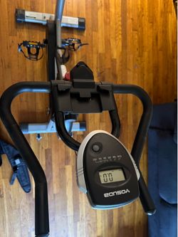 Exercise Bike, weighted vest and ankle weights Bundle