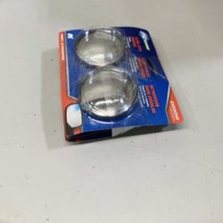 K Source C030W 3" Round Convex Blind Spot Mirrors, 2 Pcs