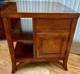 American Signature end table cabinet