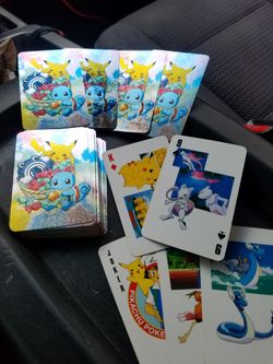 HARD TO FIND - Pocket Monster POKEMON POKER DECK Plus MORE: