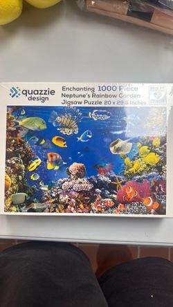 Neptunes rainbow garden puzzle