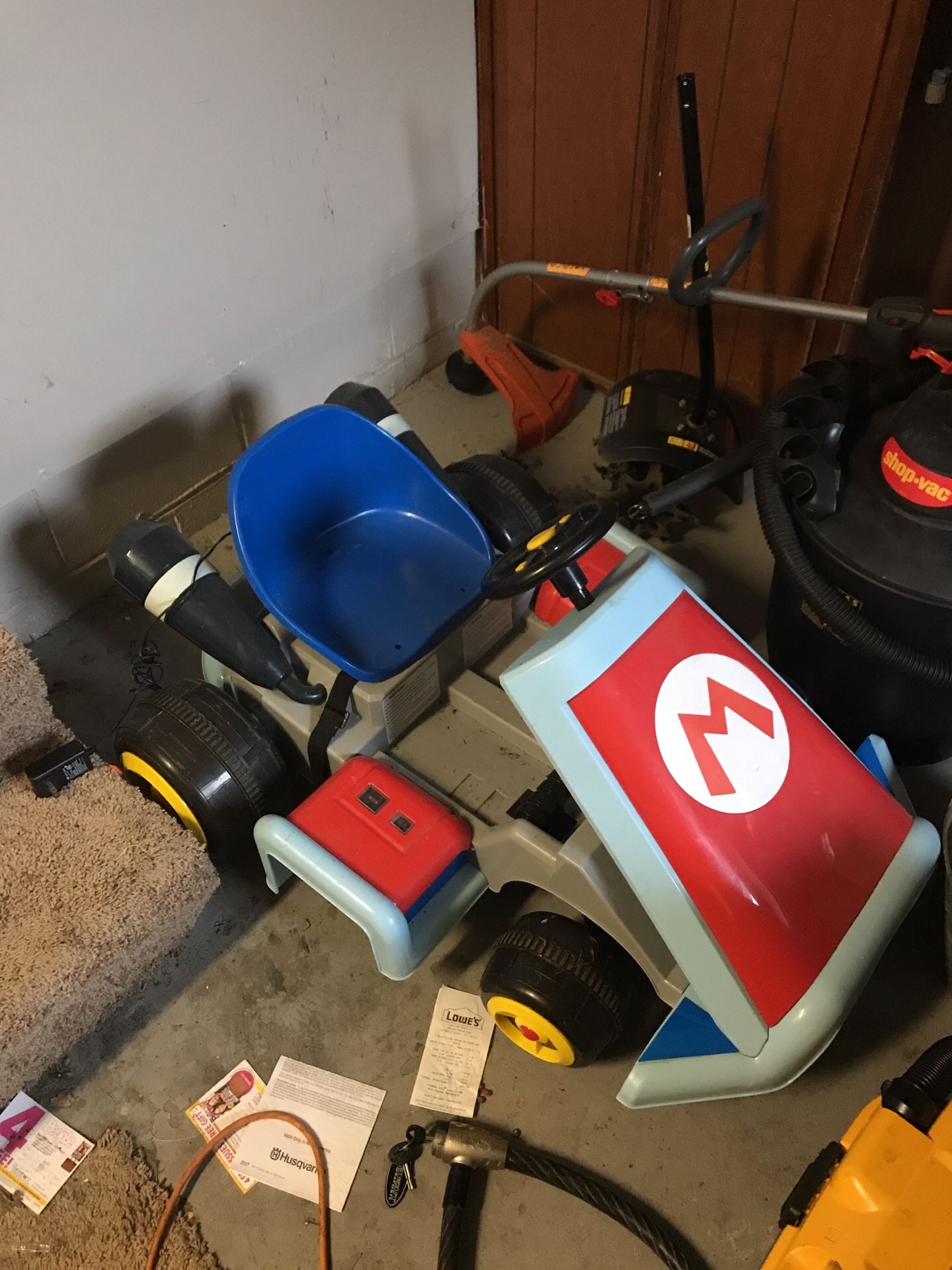 Mario kart power wheel