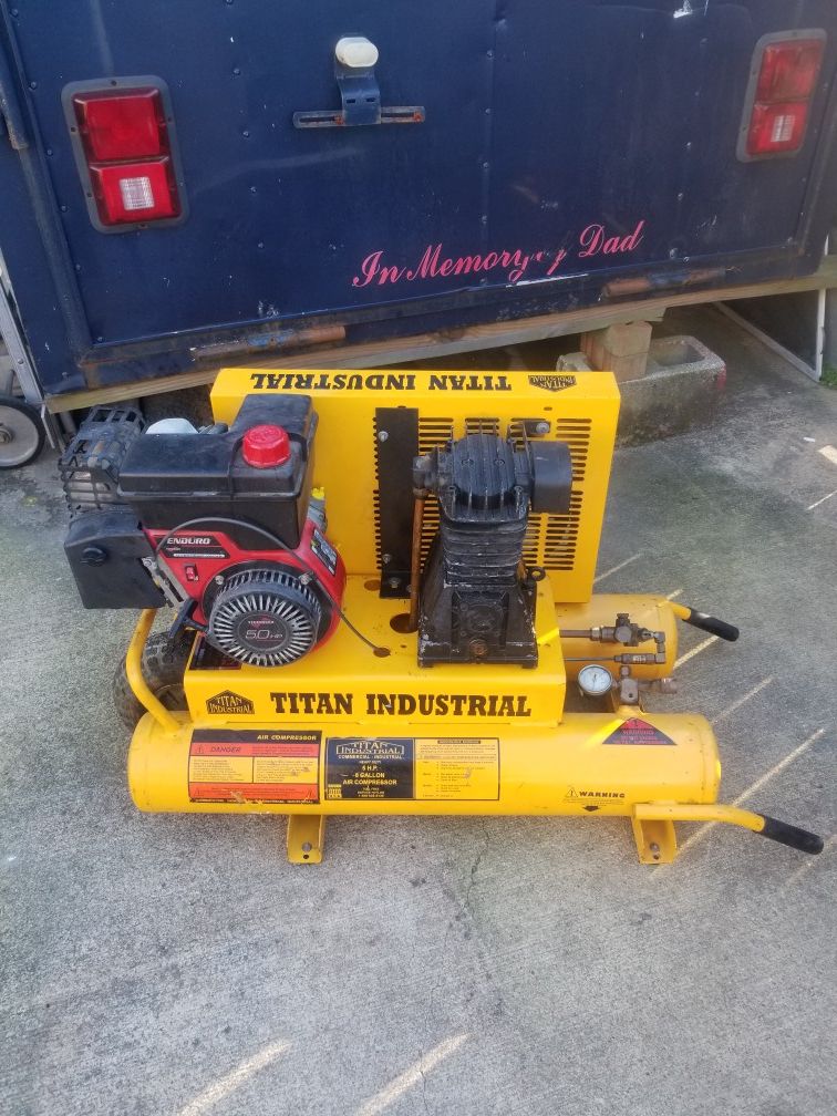 Air compressor. Titan industrial commercial