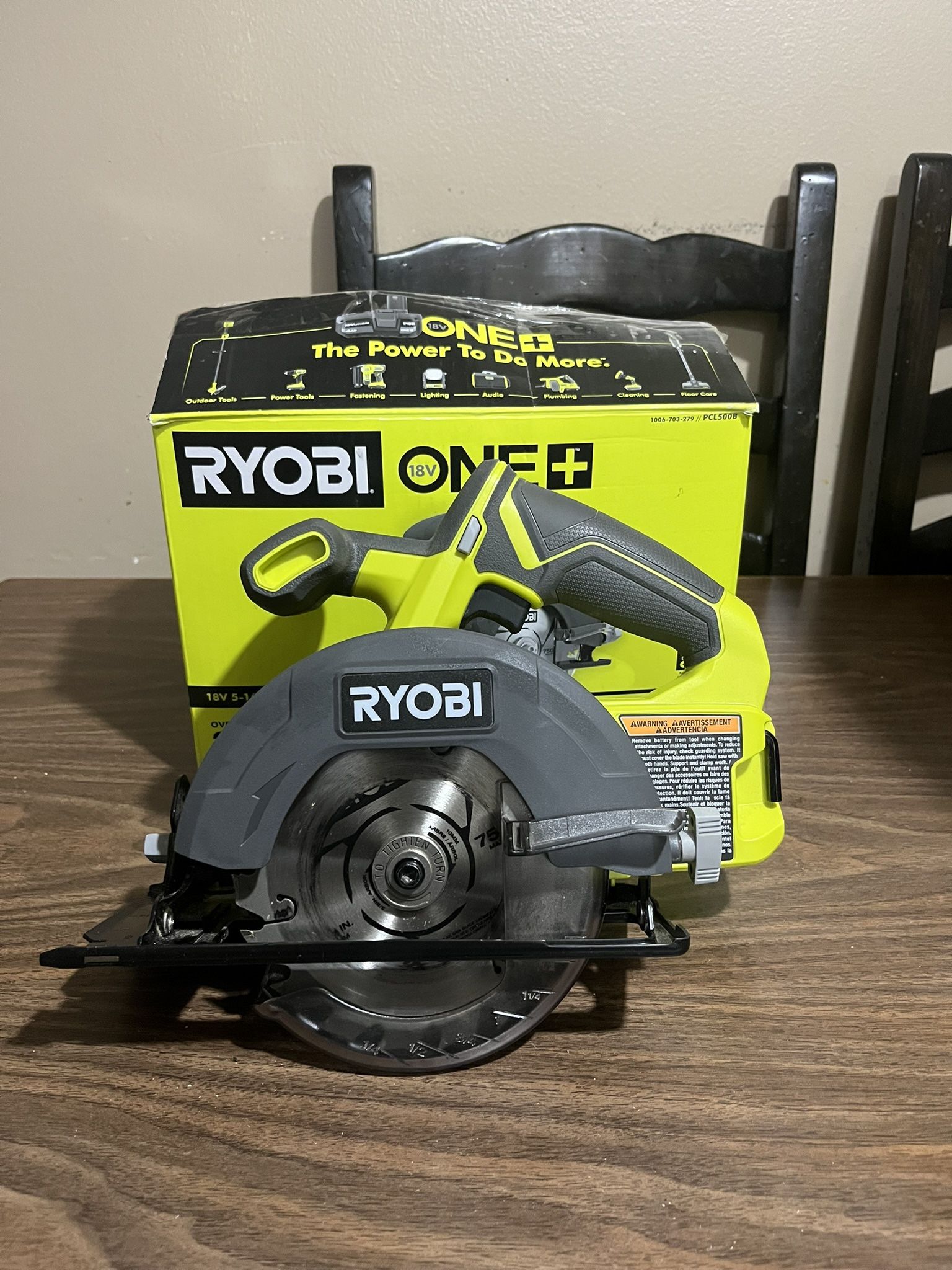Ryobi 18v ONE+ 5-1/2” Circular Saw