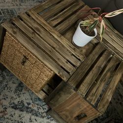 Distressed Coffee Table 