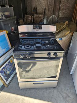 Amana Stainless Steel Gas Range
