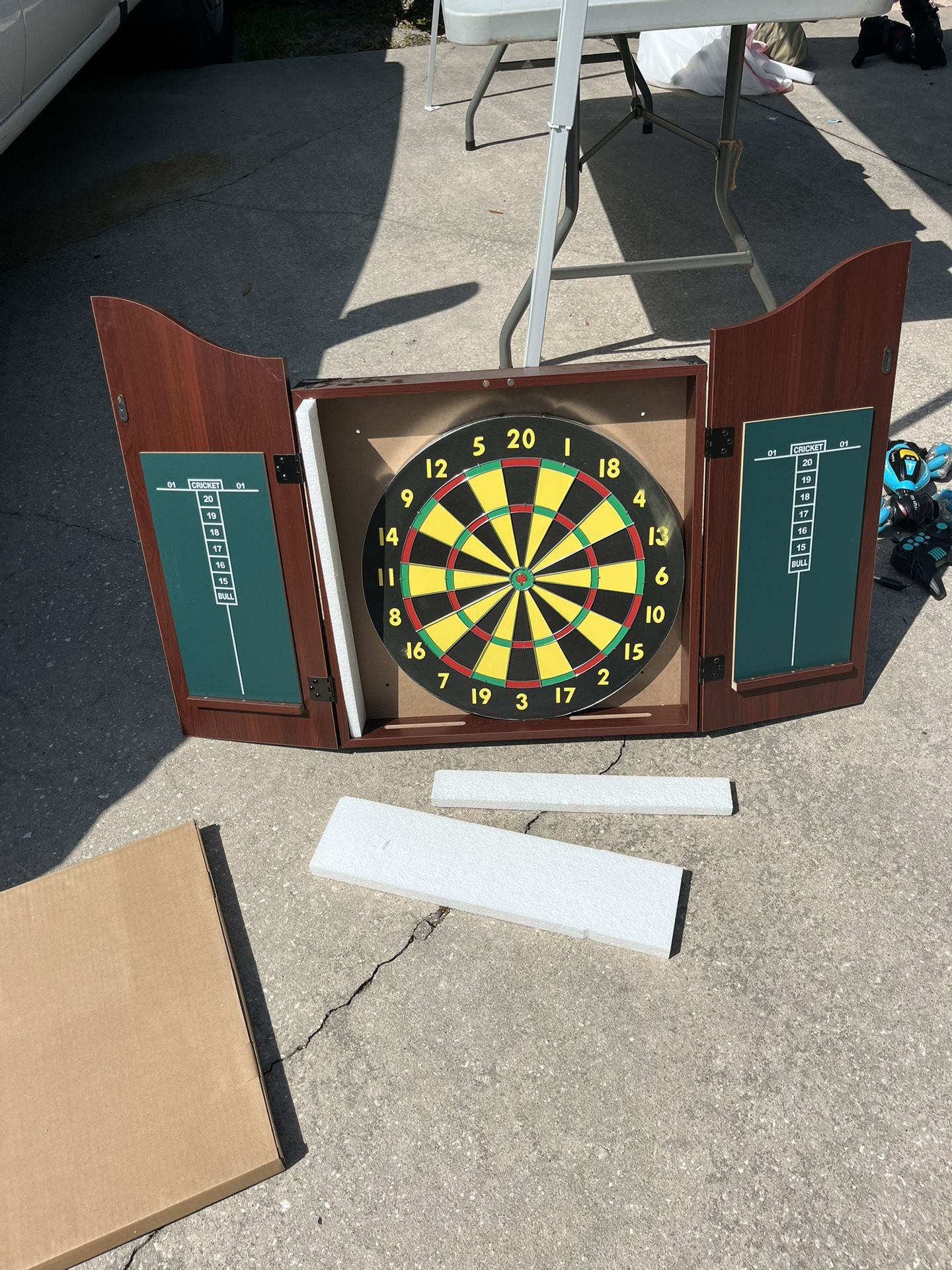 Dart board
