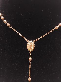10k  rosary 9.9 grams