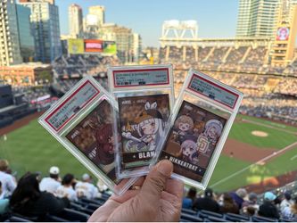 PSA Padres X Nikke Baseball Cards