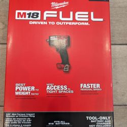 New Sealed Milwaukee M18 Mid Torque 3/8 Impact Friction Ring Model 2960-20