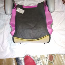 $5! Pink And Gray Booster Seat