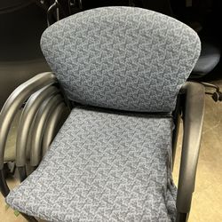 Blue Stackable Chairs