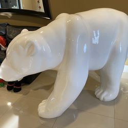 Fiberglass Polar Bear 