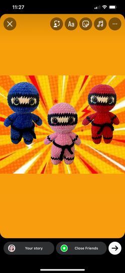 Crochet Ninja Plush