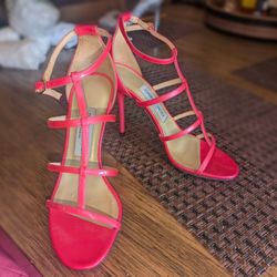 Jimmy Choo Strappy High Heels 