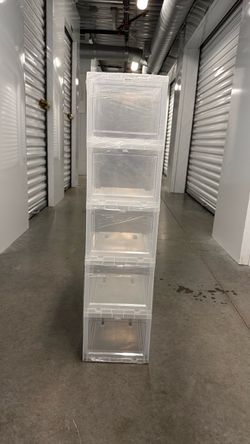 Plastic Shoe box