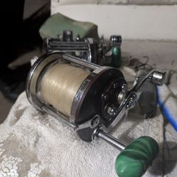 Penn Jig Master 500, Fishing Reel And Hooks