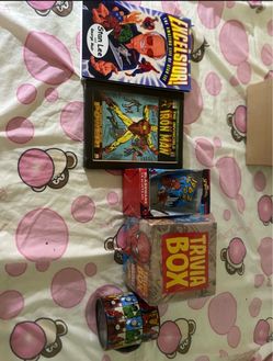 Marvel stuff: all this stuff is new and good condition $20