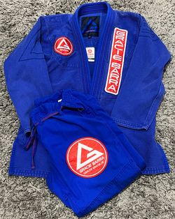 Gracie Barra Jiu-Jitsu Gi A2 Blue Uniform Set! Nice!