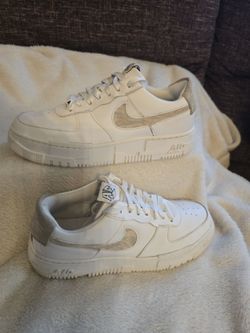 Nike Air Force 1 Pixel White Sneakers