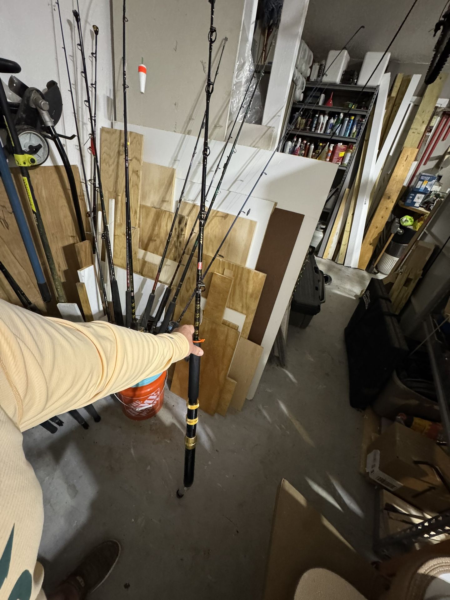 Brand New Daiwa Tanacom 1000 With Bent Butt Penn Rod