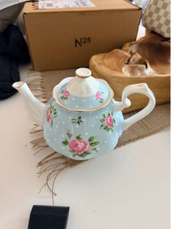 Cottage Core Tea Pot