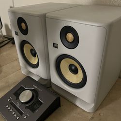 Apollo Interface with 2 KRK Monitors 