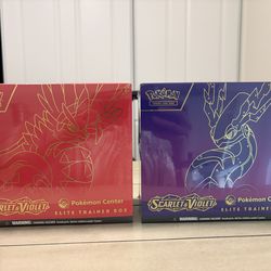 Scarlet and Violet Base Set PC ETBs