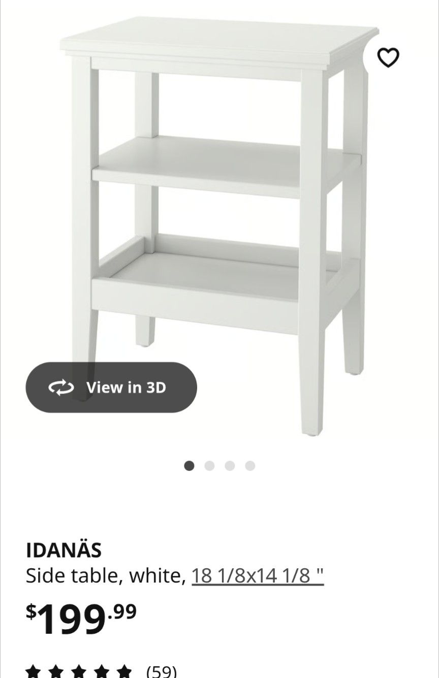 Dark Brown Side Table