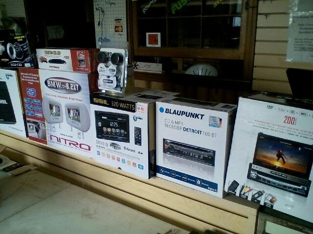 Flip out and double din radio....