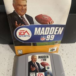 Madden 99 N64