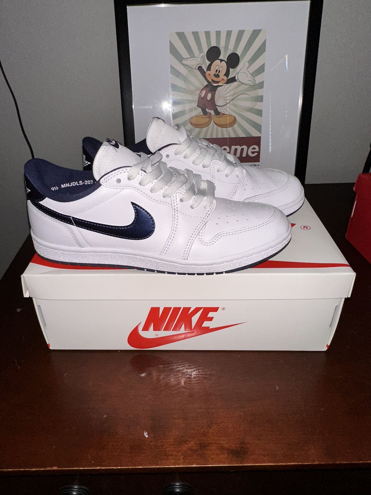 Air Jordan 1 Retro Low '85 OG 'Metallic Blue' 2024