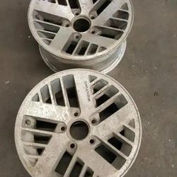 15x7 Pontiac Rims (2 Rims Only) Wheel Rim Wheels