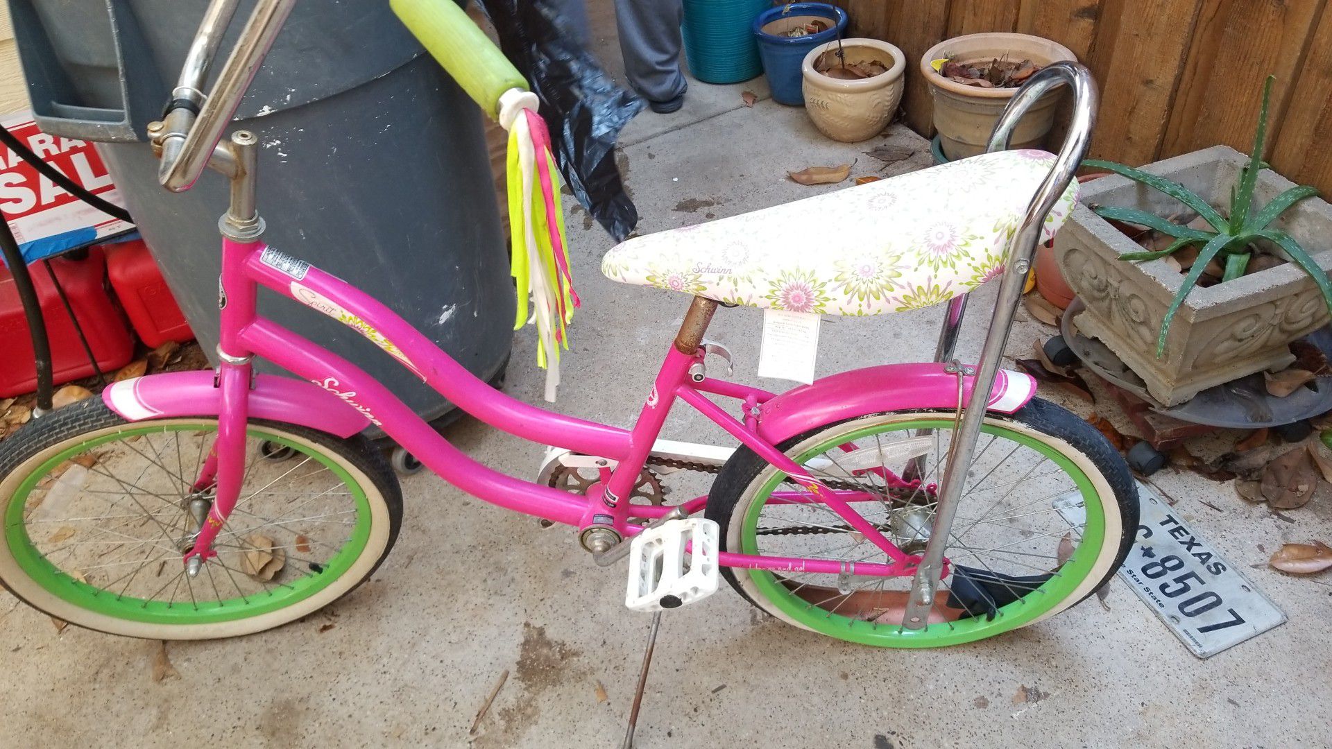 Girl Schwinn bike