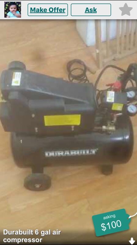 Durabuilt air compressor