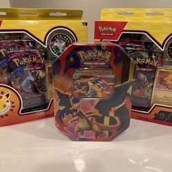 Mega charizard x and y tin