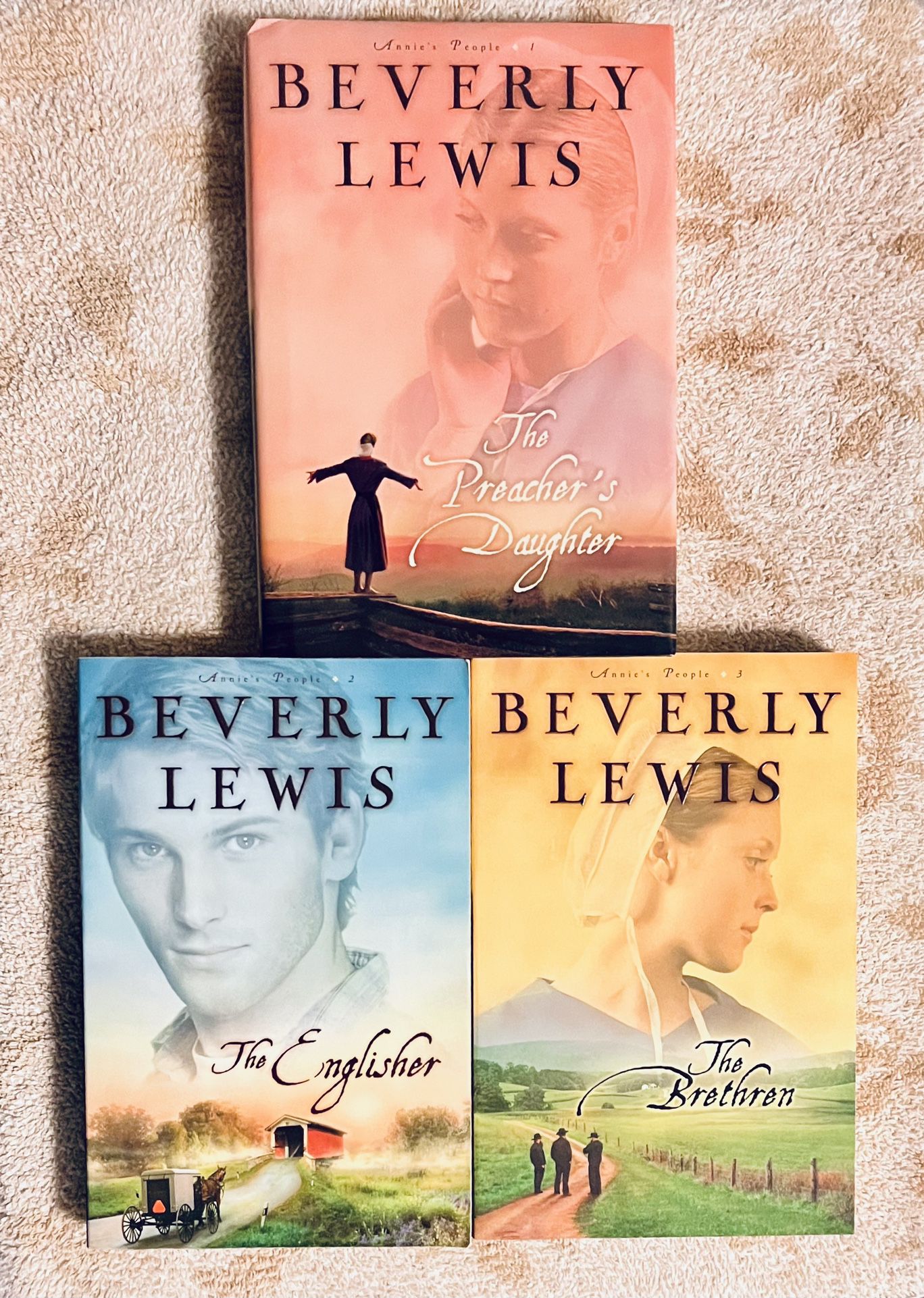 Beverly Lewis,  "Annie's People" Complete Trilogy (Lot of 3 Books)