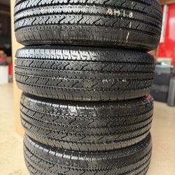 4 Tires Bridgestone V-Steel 245/75/16 LT