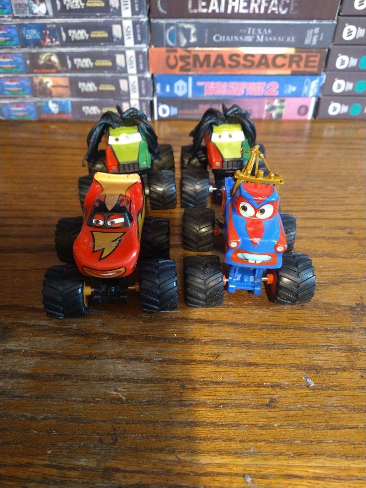 Disney Cars Lot Tormentor Frightening Mcmean And Rostacarin