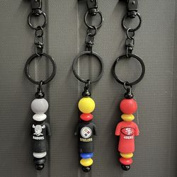  NFL Jersey Keychains-4 Pictures- See Info