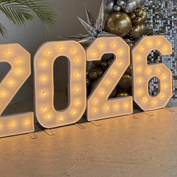 Graduation Marquee Letters and Numbers