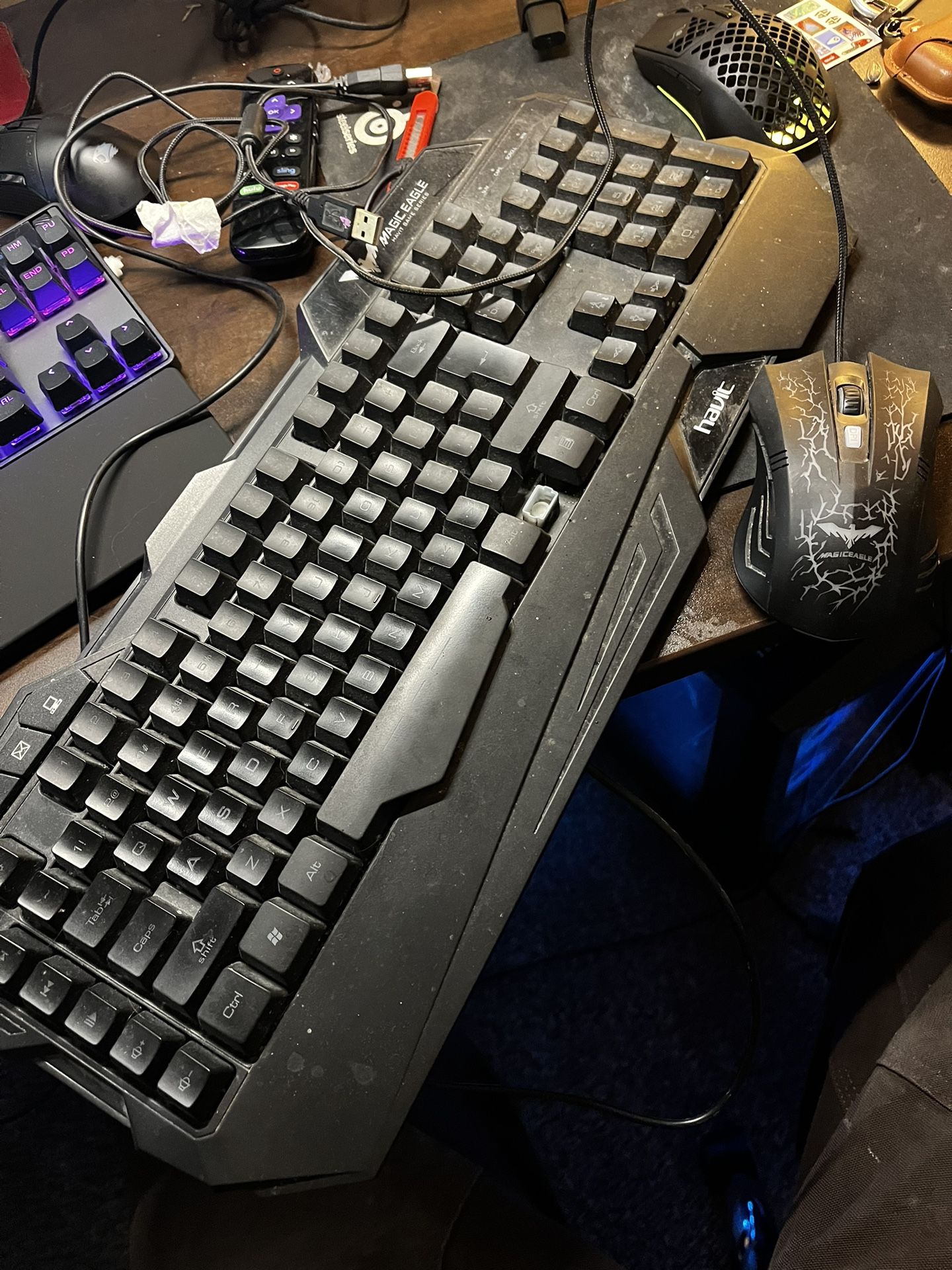 Gaming Keyboard And Mouse