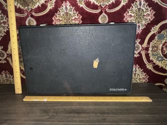 Columbia Hard Attaché Case With Japanese Cassette Tapes (Approx 40)