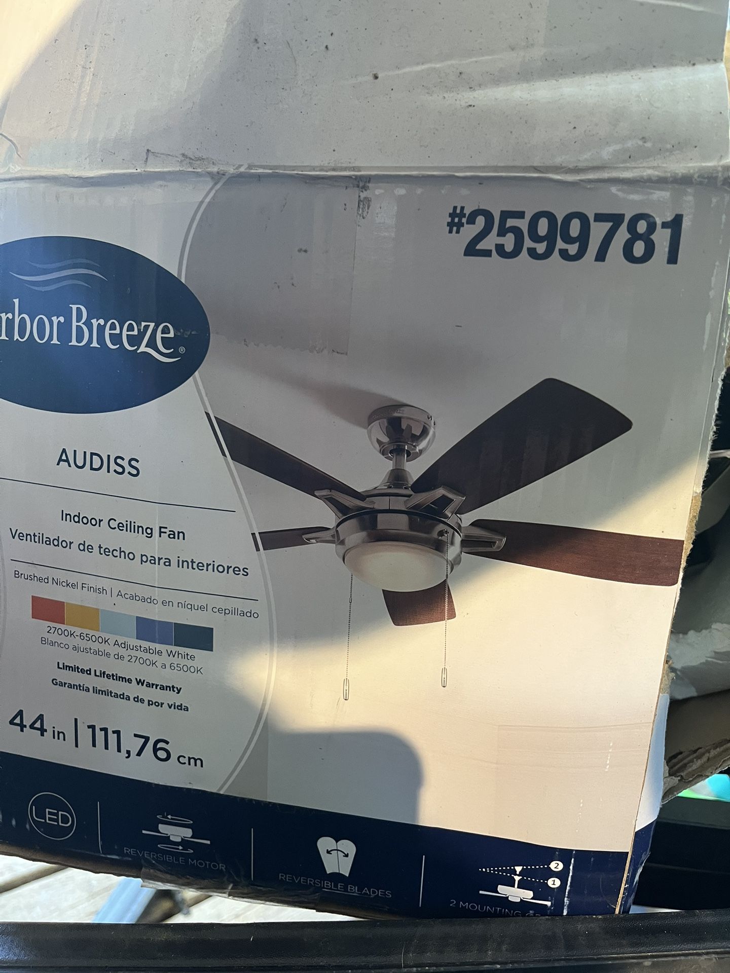 Harbor Breeze Ceiling Fan 