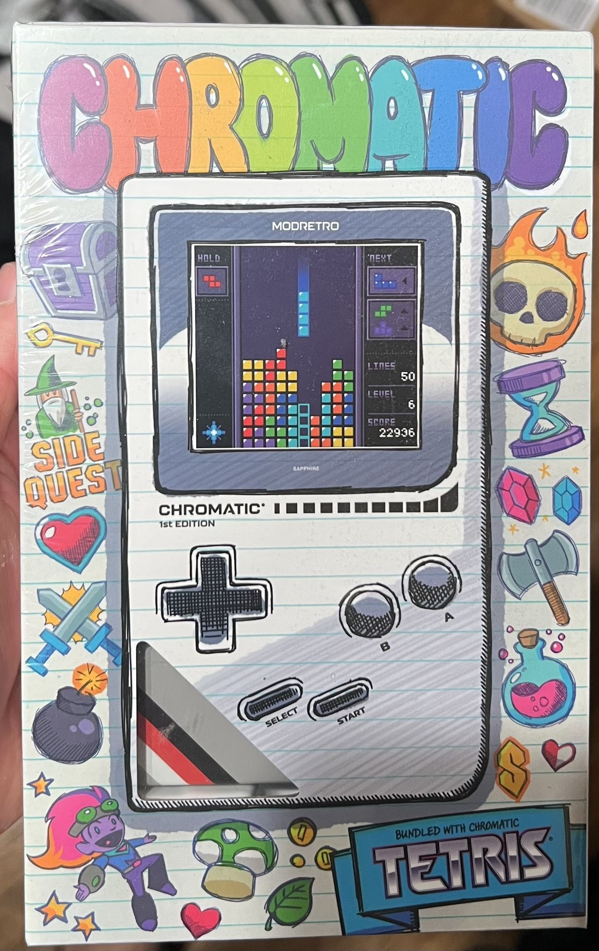 ModRetro Chromatic Gameboy
