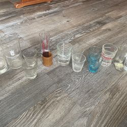 Vintage Shot Glasses Lot 